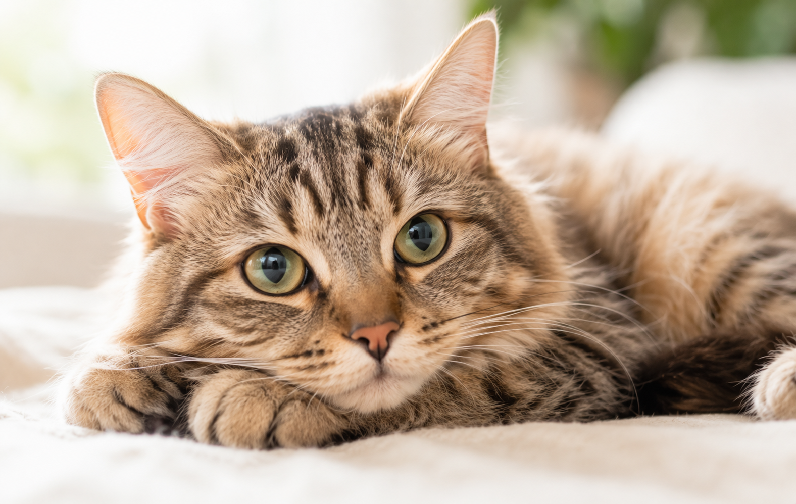 くつろぐ猫